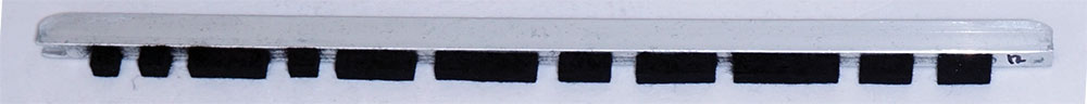 Ashbury Bar 12 Replacement Gm Autoharp Bar Replacement chord bar for our Ashbury 21 bar autoharp