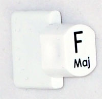 Ashbury Replacement F Autoharp Key 