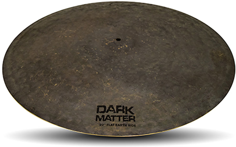 Dream Dark Matter Flat Earth Ride Cymbal 22inch Twice fired and hammered Dark Energy, lathed B20