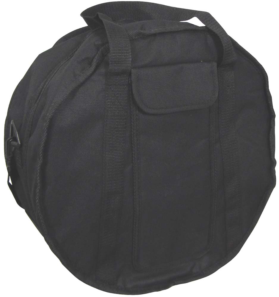 Viking VBB-2016D Deep 16inch Bodhran Bag 8inch deep with 6mm padding, medium nylon black cordura exterior