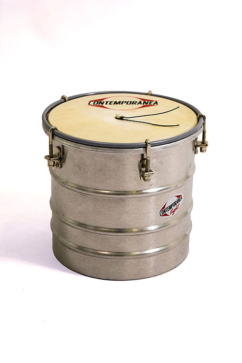 Contemporanea LCU0615 Cuica 'Light', 6inch Aluminum Light series Friction Drum, Goat Head, 5 lug