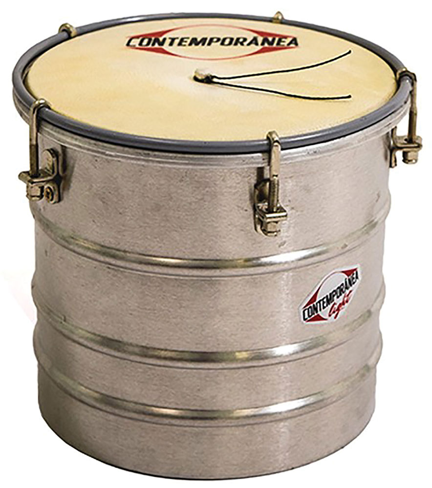 Contemporanea LCU0830 Cuica 'Light', 8inch Aluminum Light series Friction Drum, Goat Head, 8 lug