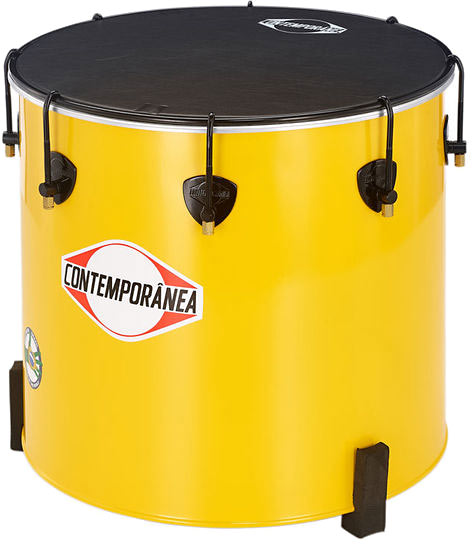 Contemporanea Nesting Surdo 16inch x 40cm. Yellow. Napa Single ended Napa head, 8 lugs