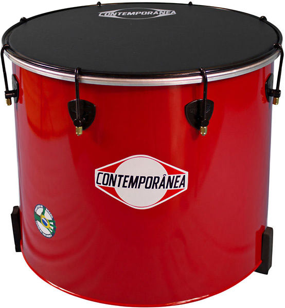 Contemporanea Nesting Surdo 18inch x 40cm. Red. Napa Single ended Napa head, 8 lugs