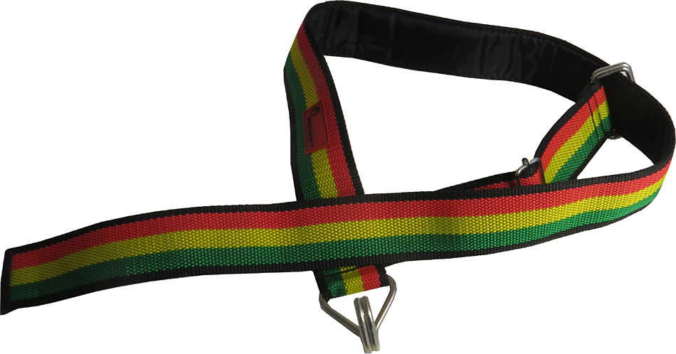 SVM 51.MPV-RAS Surdo/Timba inchRasta belt Rasta color of red, yellow and green stripes