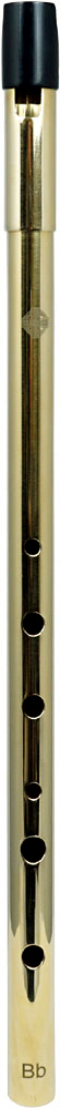 Glenluce Wexford Alto Bb Whistle. Brass Finish