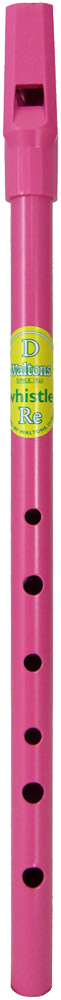 Waltons Pink High D Whistle Comes in a clear display tube with an instruction leaflet