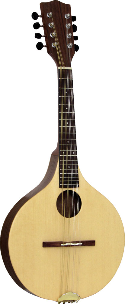 Ashbury Rathlin Walnut Mandolin Solid Alaskan spruce top with walnut back and sides. Simple satin finish