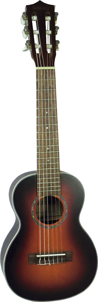 Ashbury AU-16G-S Guitalele, Sunburst Finish Spruce top with mahogany back and sides