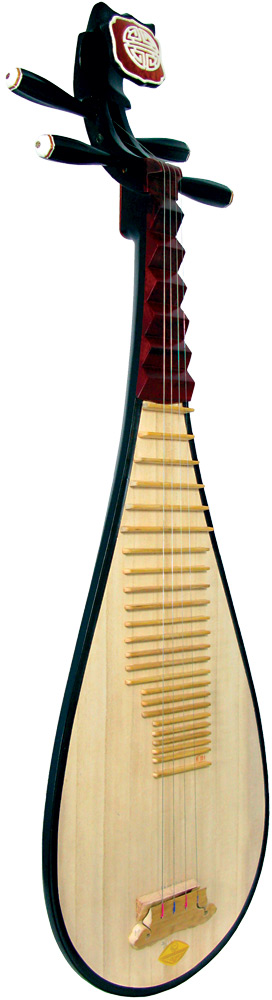 Atlas AS-E30 Pipa, Chinese Lute The Chinese lute, 4 strings, 30 frets, 720 scale length, rounded back