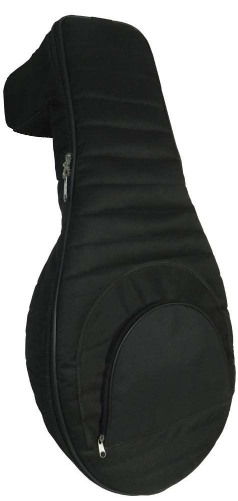 Viking VLB-30 Lute Bag Semi solid bag with plush black interior. Black exterior