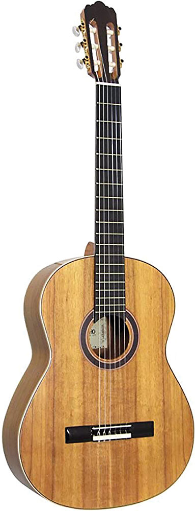 Carvalho Slim Koa Slim Body Classical, Std Neck Slim bodied cutaway electro with a standard classical width neck