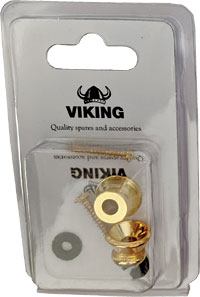 Viking GSB-10G Gold Color Strap Buttons