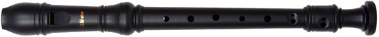 Valentino VR-105 Descant Recorder, Matt Black An excellent student recorder with good tone and intonation