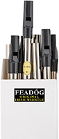 Feadog Nickel High D Whistle, Single Hygiene sealed