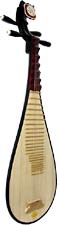 Atlas AS-E30 Pipa, Chinese Lute The Chinese lute, 4 strings, 30 frets, 720 scale length, rounded back