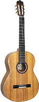 Carvalho Slim Koa Slim Body Classical, Std Neck Slim bodied cutaway electro with a standard classical width neck