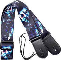 Viking VGS-41 Fabric Guitar Strap DarkKnight