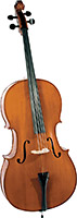 Cremona SC-175 3/4 Premier Student Cello O/F Outift. Solid hand carved/graduated maple and spruce tonewoods. Prelude strings